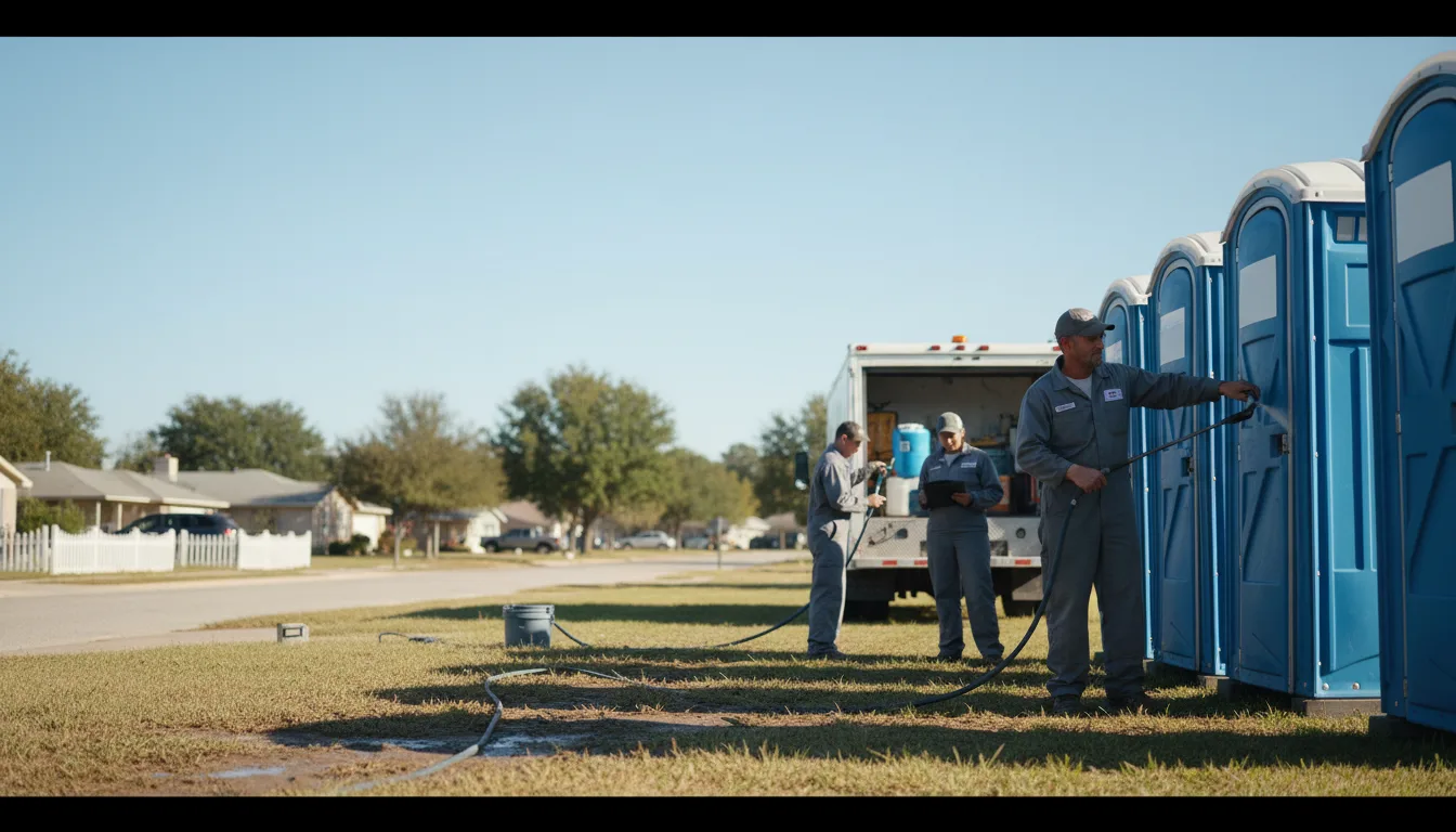 Long-Term Portable Toilet Rental in New Concord, KY near me